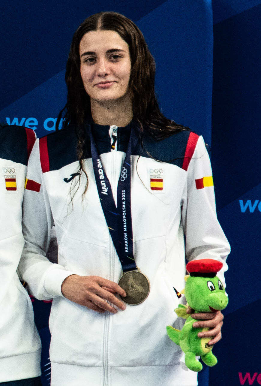 Ana Carvajal en los Juegos Europeos de 2023
