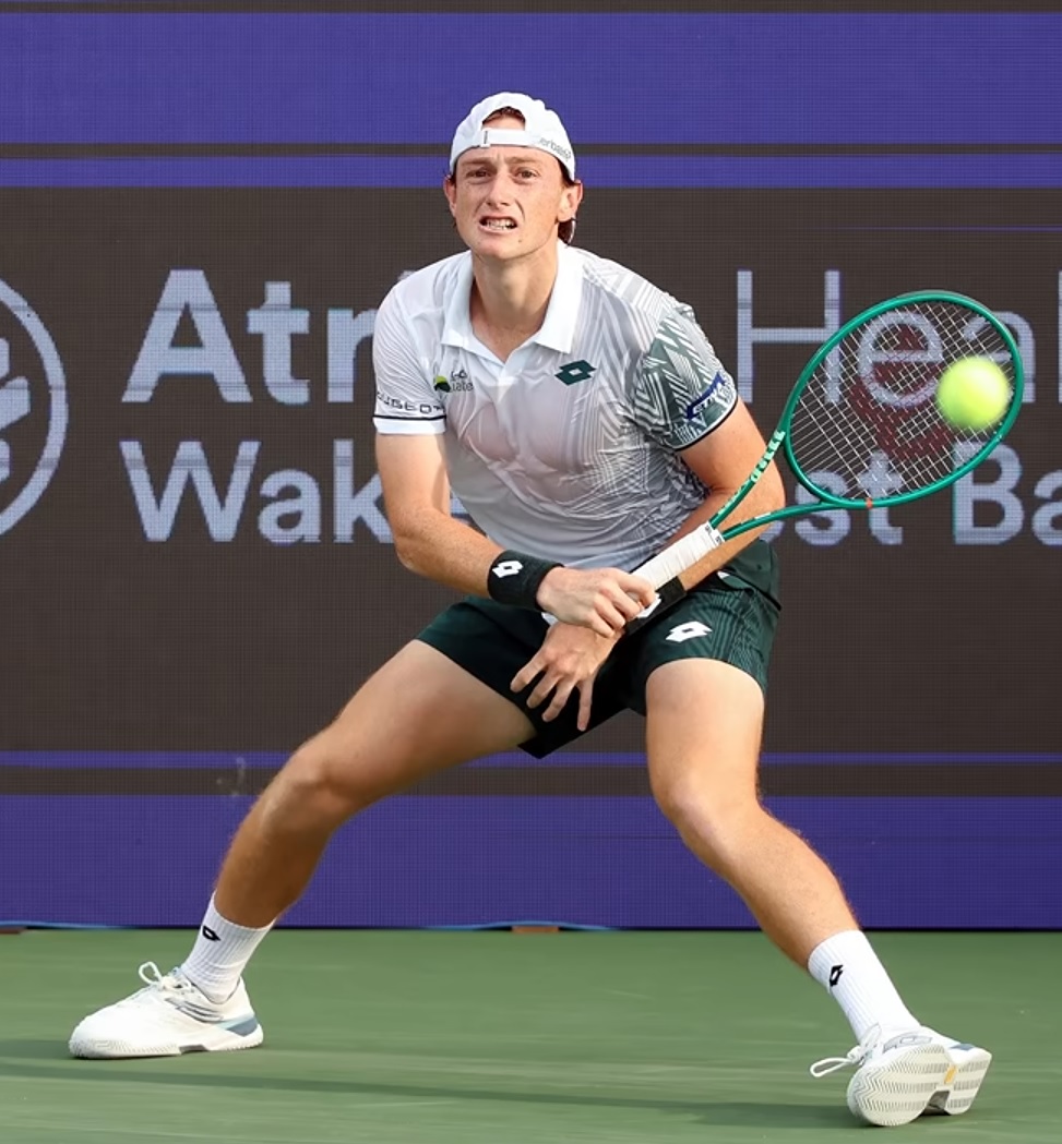 Ignacio Buse en el torneo de Winston-Salem 2026